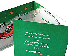 CD-KARNET - kartki z CD z kolędami